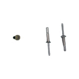 MGLP-R8-E - Huck -Remache MagnaLok 1/4" cabeza protruding, rango 0.080-0.625, acero al carbón zincado