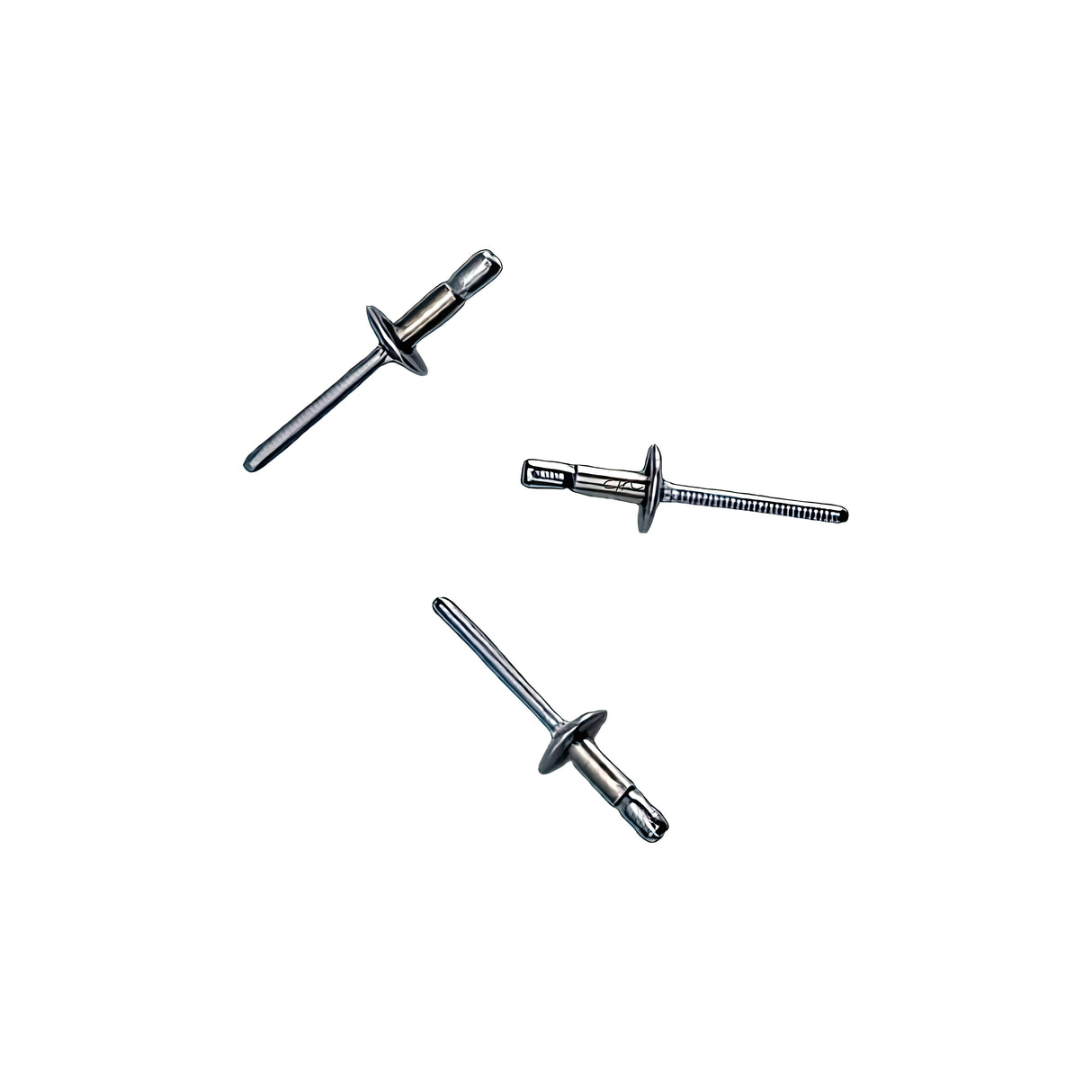 MGLT-R6-4-500PACK - Huck - Paquete - Remache MagnaLok 3/16" cabeza truss, rango 0.062-0.270, acero al carbón zincado
