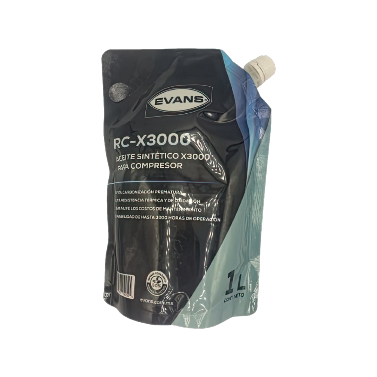 RC-X3000 - Evans - Aceite sintético para compresor - 1 LITRO