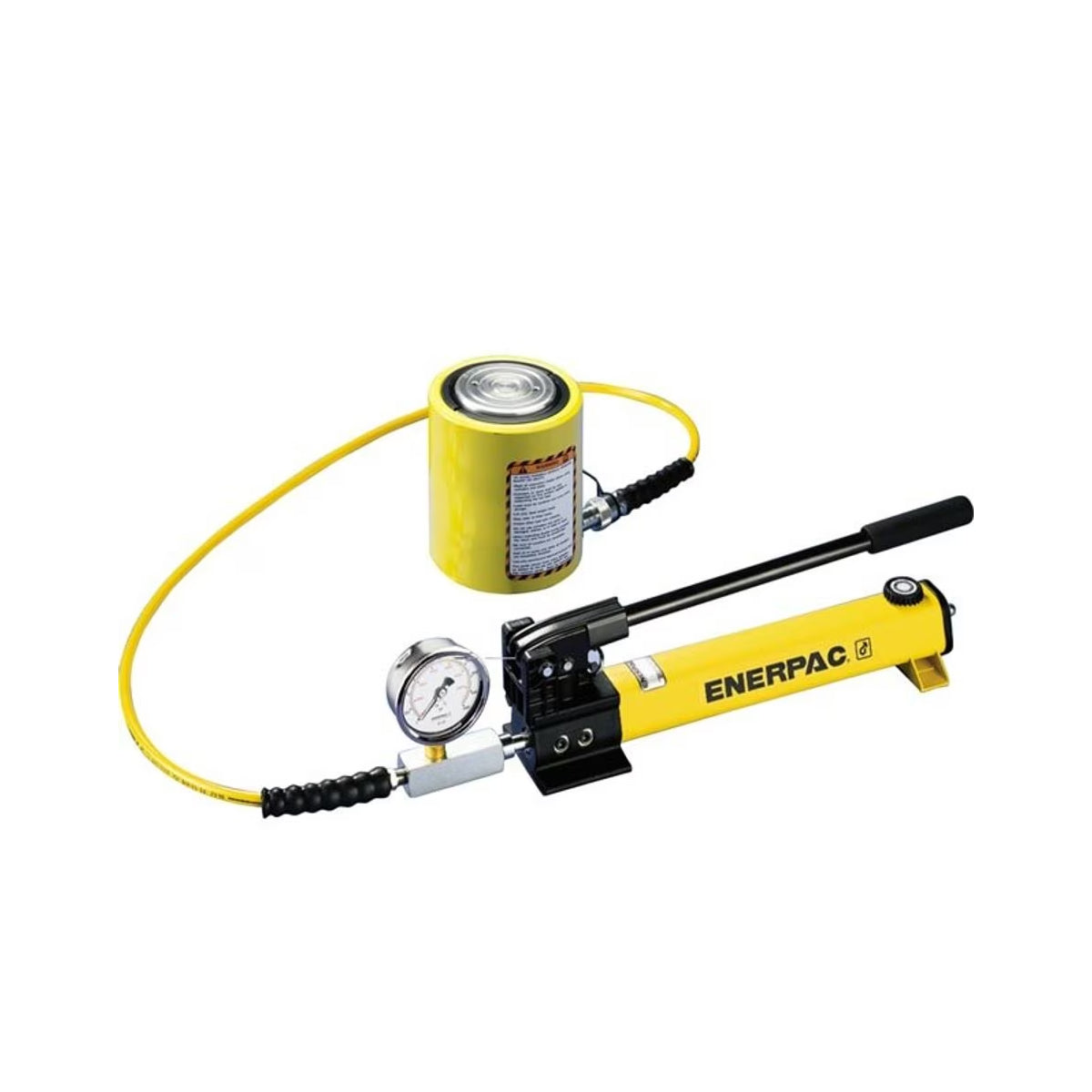 SCL201H - Enerpac - Cilindro hidráulico de baja altura y conjunto de bomba manual - 20 Ton