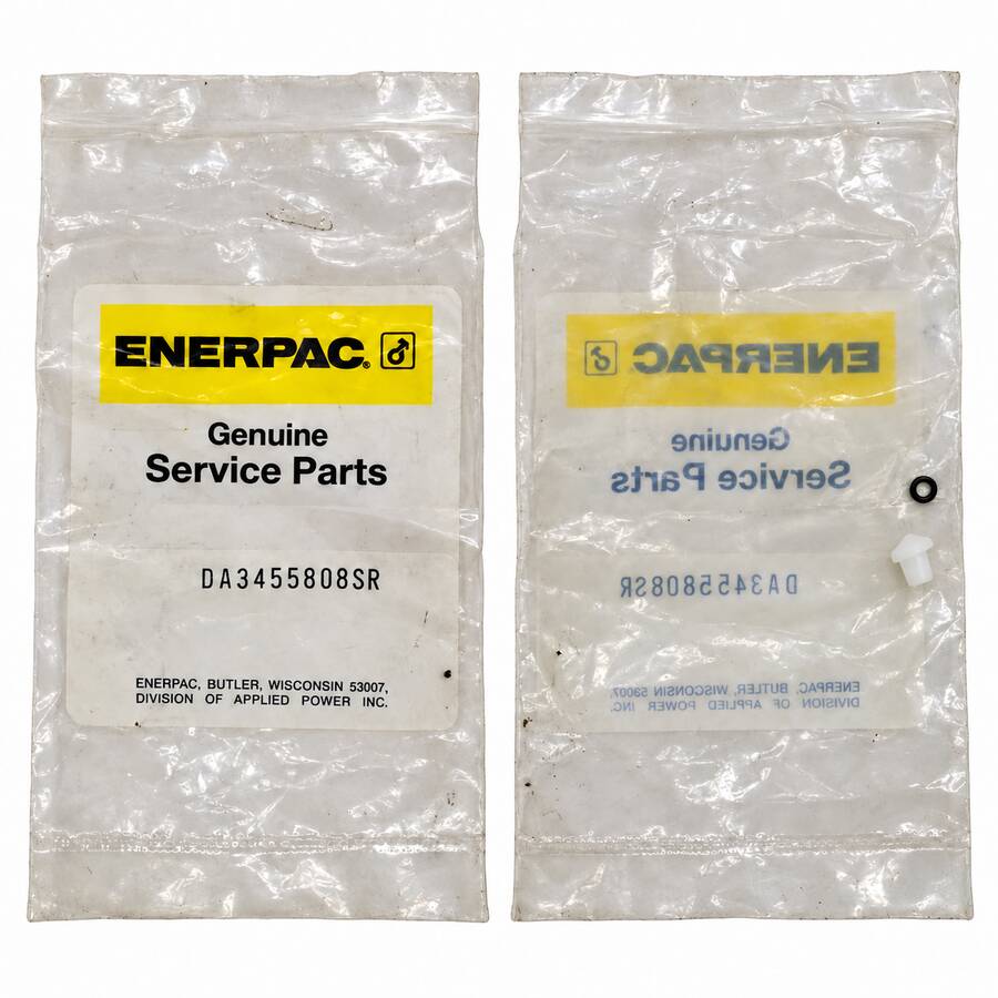 DA3455808SR - Enerpac - Juego de O-ring y tapón blanco para bombas PA antiguas