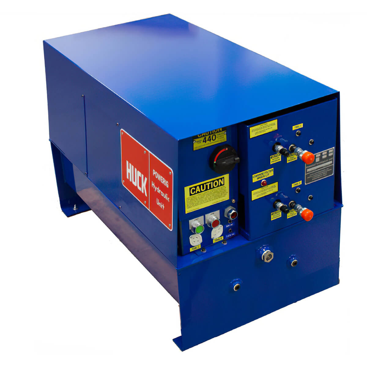 918 - Huck - Unidad de potencia hidráulica Powerig® - 8,400 psi - 220 V AC, tres fases - Dos puertos
