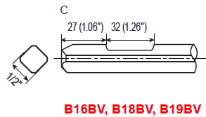 B19BV - Chicago Pneumatic - Martillo cincelador neumático - 7 Joules