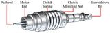 CP2008 - Chicago Pneumatic - Atornillador neumático shut-off - Hex 1/4" - 0.4-4.3Nm