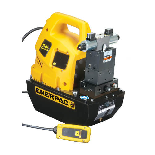 ZU4408SB  Enerpac - Bomba eléctrica 4/3 solenoide - Motor universal 1.7 HP - 10000 psi