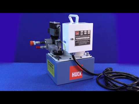 940-220 - Huck - Unidad de potencia hidráulica Powerig® - 8,500 psi - 220 V AC, una fase - Un puerto