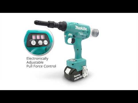 BV4500 - Snap-on - Huck - Remachadora inalámbrica 18V con dos baterías y cargador - Máx. 1/4" - Tracción 20 KN - Carrera 30 mm