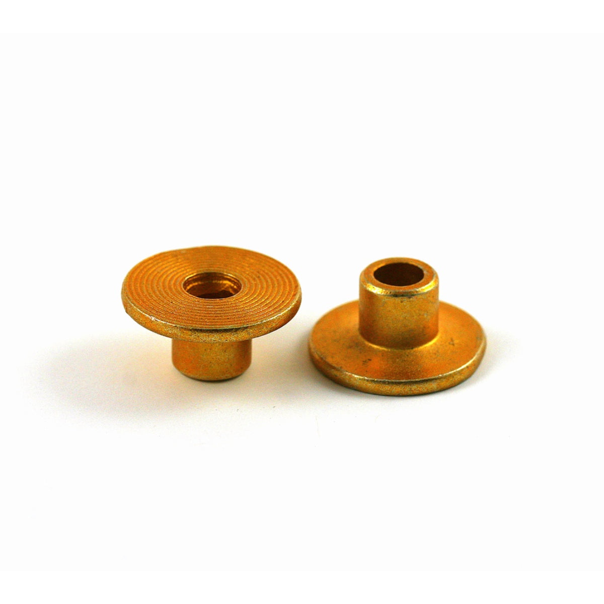 MGCW-R8U - Huck - Collar MagnaGrip 1/4" ceja ancha, acero al carbón zincado dorado